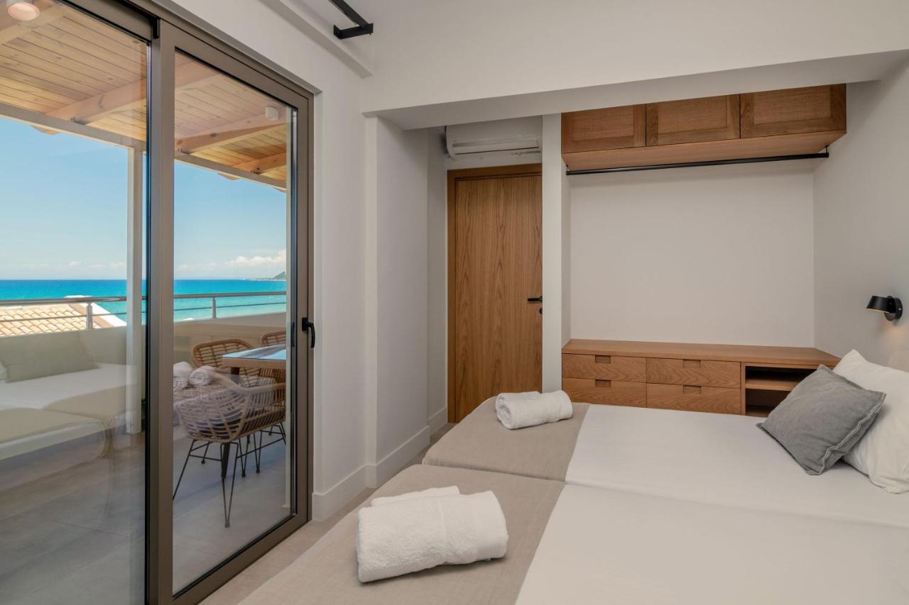 Paradise Elegant Apartments - Perfect Escape On The Beach Alykes  Esterno foto